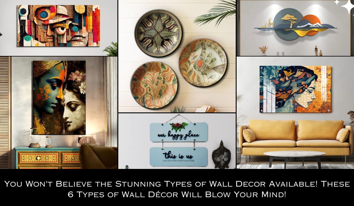 You Won't Believe the Stunning Types of Wall Decor Available! – Chalk ...