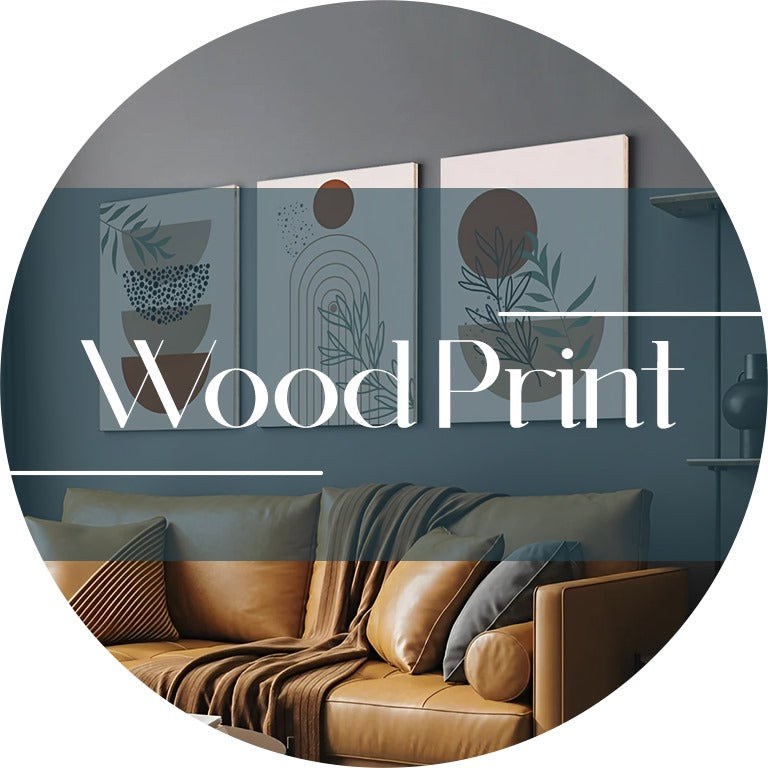 Wood Print Wall Arts