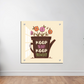 Keep Going Keep Growing Botanical Wood Print Wall Art