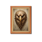 Metallic Eagle Wood Print Wall Art 18x23 Inches