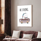 Be Strong Wood Print Wall Art