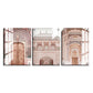 Jaipur City Wood Print Wall Art Set of 3