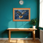 Flying Eagle Wood Print Wall Art 23x17.5 Inches