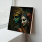 Radha Krishna Wood Print Wall Art