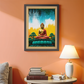 Buddha Chanting With Colorful Background Wood Print Wall Art 18x23 Inches