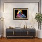 Mandarin Duck Living Life In Nature Wood Print Wall Art 23x17.5 Inches