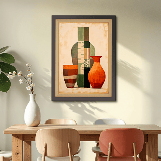 Still Life Boho Vibes Wood Print Wall Art 18x23 Inches