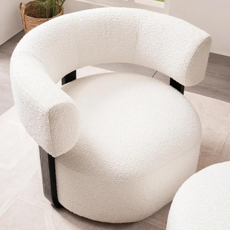 Furniture Sets Single Lounge Sofa Round Chair