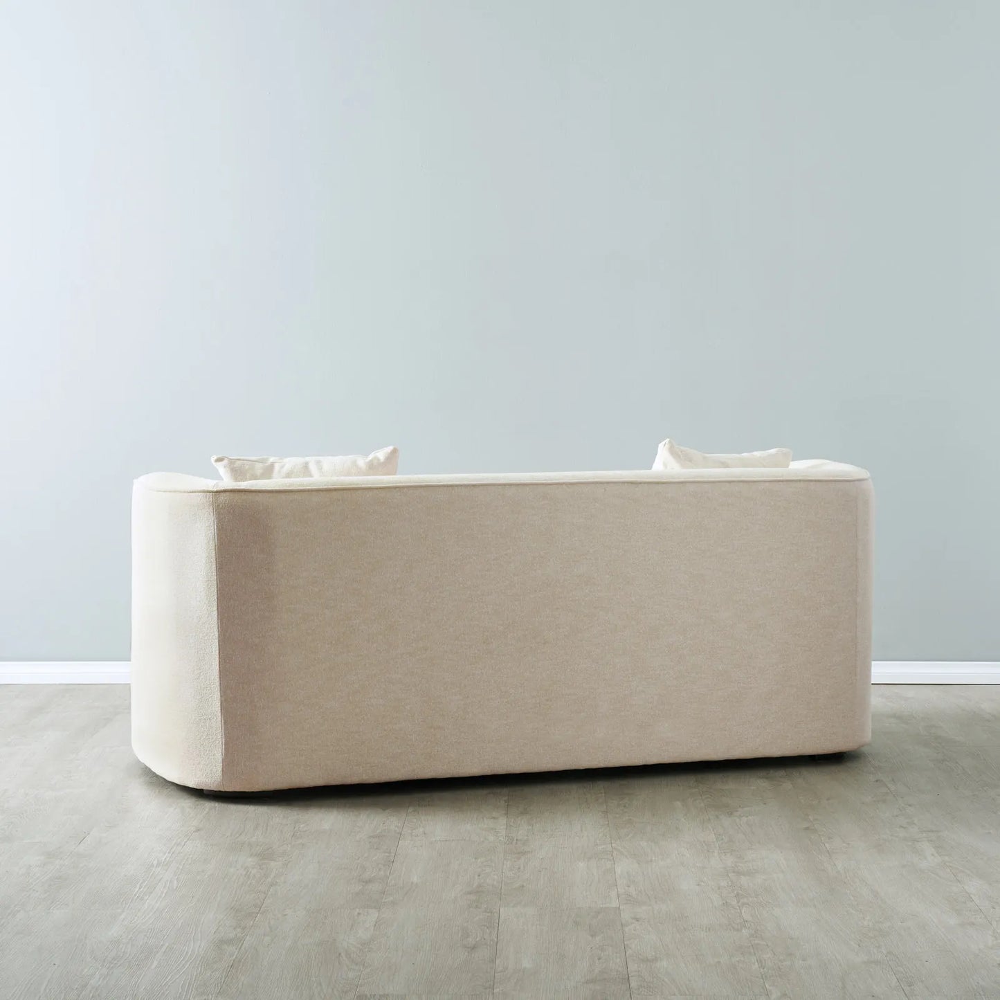 Cream Fabric 2-Seater Luxurious Sofa