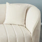 Cream Fabric 2-Seater Luxurious Sofa