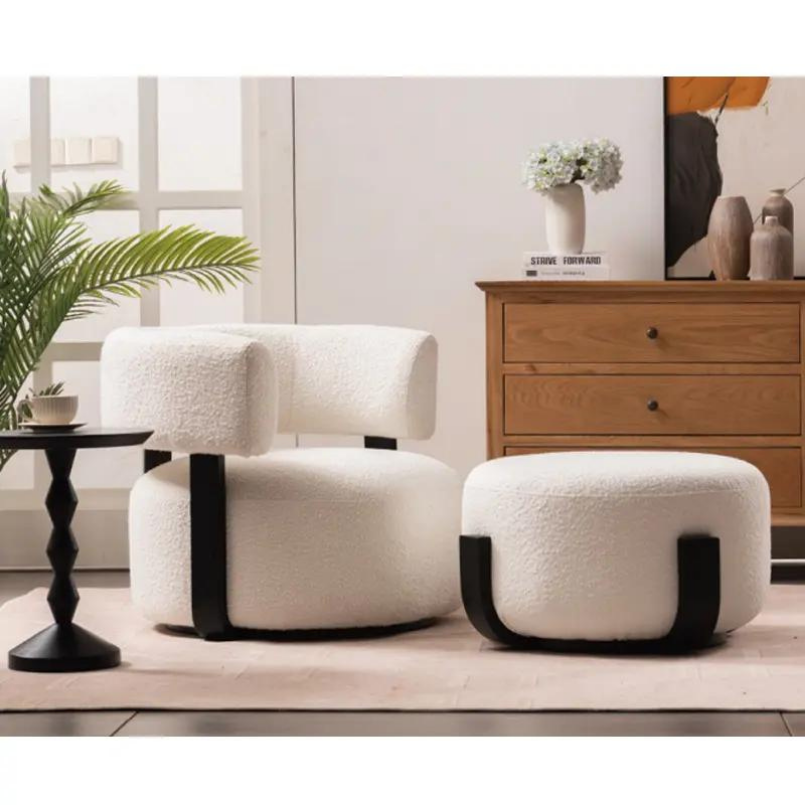 Furniture Sets Single Lounge Sofa Round Chair