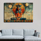 Ancient Egypt Art Wood Print Luxury Wall Tiles Set