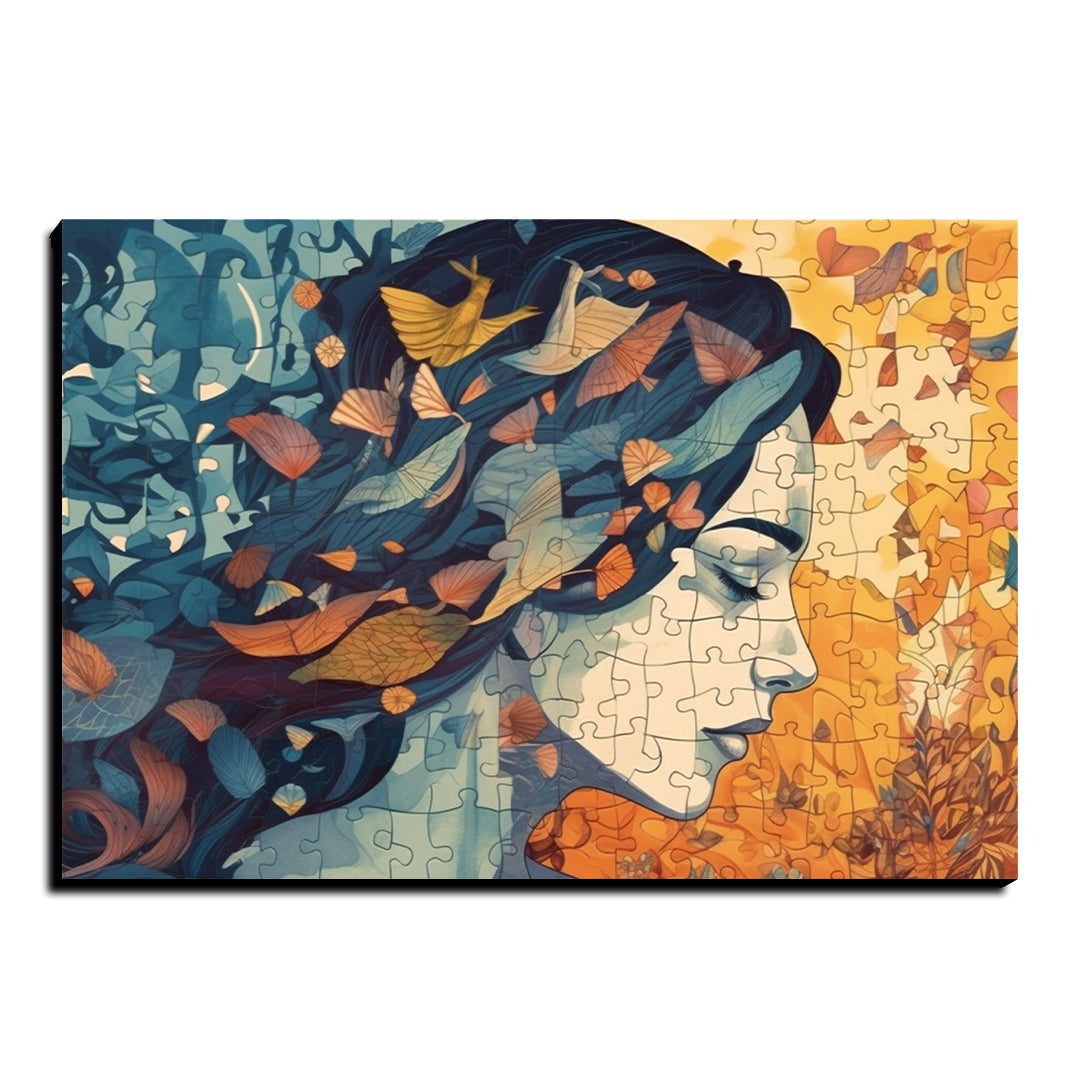 Autumn Puzzle Luxury Wall Art Painting