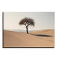 Tree In Desert Motivational Positive Luxury Wall Art Painting