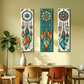 Set Of Three Dream Catcher Printable Wood Print Wall Art 12X36 Inches