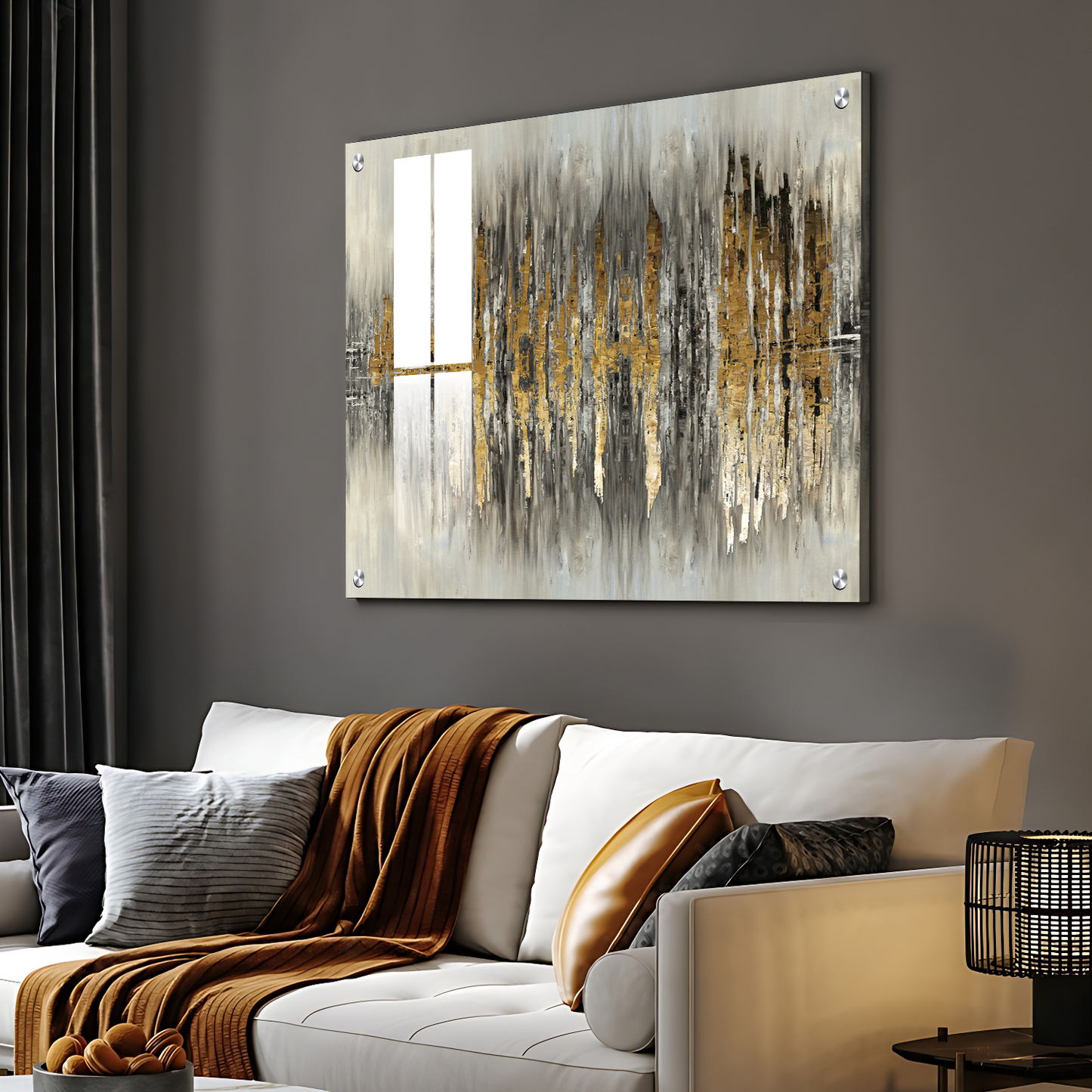 Gold Artistic Luxury Wall Art Painting