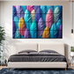 Colorful Feathers Luxury Wall Tiles Set