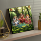 Maa Laxami With Saraswati And Ganessha Wood Print Wall Art