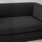 Black Boucle 2-Seater Sofa