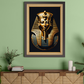 Egyptian Warrior Totankamôna Wood Print Wall Art 18x23 Inches