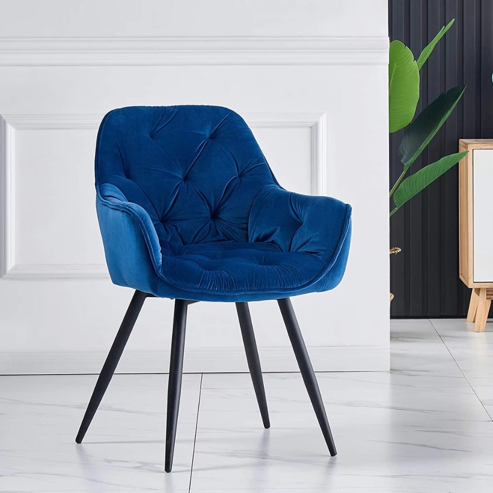 Velvet Soft Nordic Thick Luxury Padded Armchair