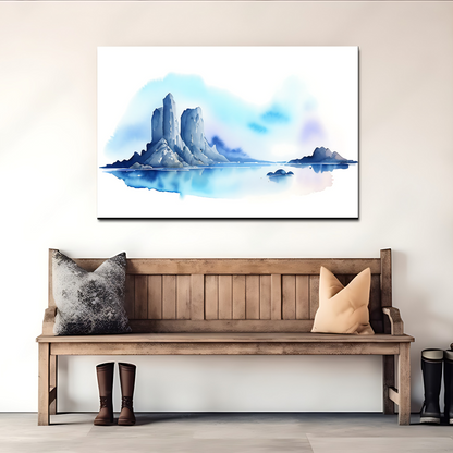 Blue Artistic and Creative  Luxury Wall Art Painting