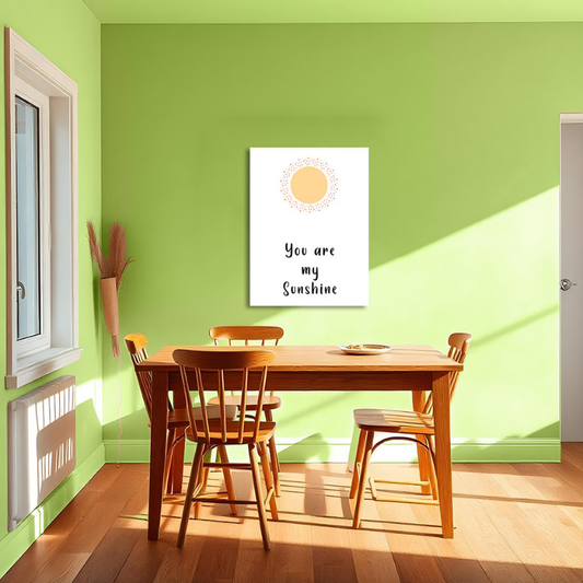 You Are My Sunshine Wood Print Wall Art