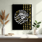 Bismillah Hirrahman Nirrahim Quote in Arabic Wood Print Wall Art