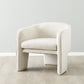 Mid-Century Modern Premium Velvet Armchair Cream