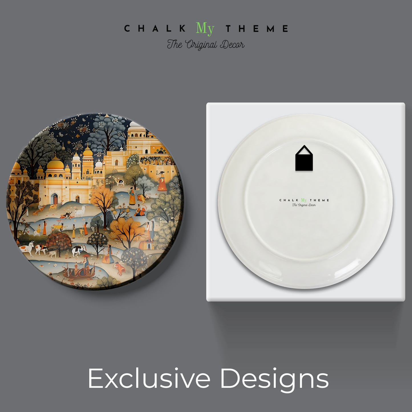 Rajasthan heritage home decoration wall plates