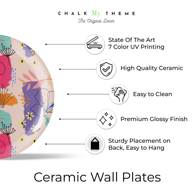 antique wall plates abstract ceramic wall plates