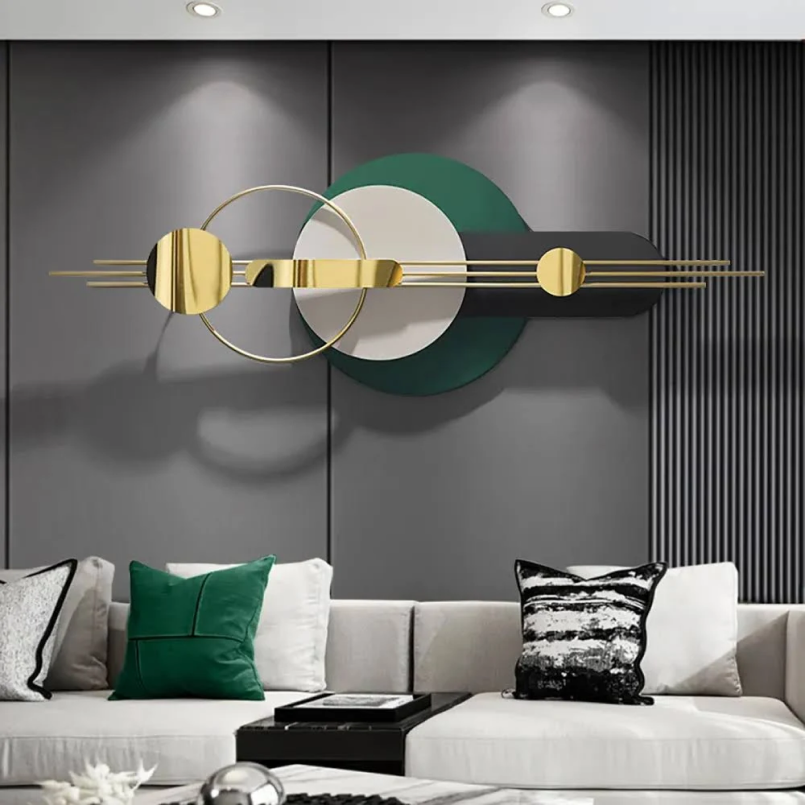 Timeless Modern Luxury Metal Wall Art