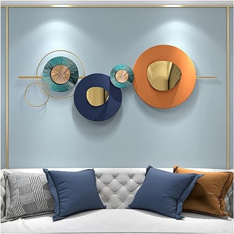 Concomitant 3D Luxurious Metal Wall Art