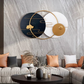 Geometric Classic Round 3D Metal Wall Art