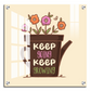 Keep Going Keep Growing Botanical Wood Print Wall Art