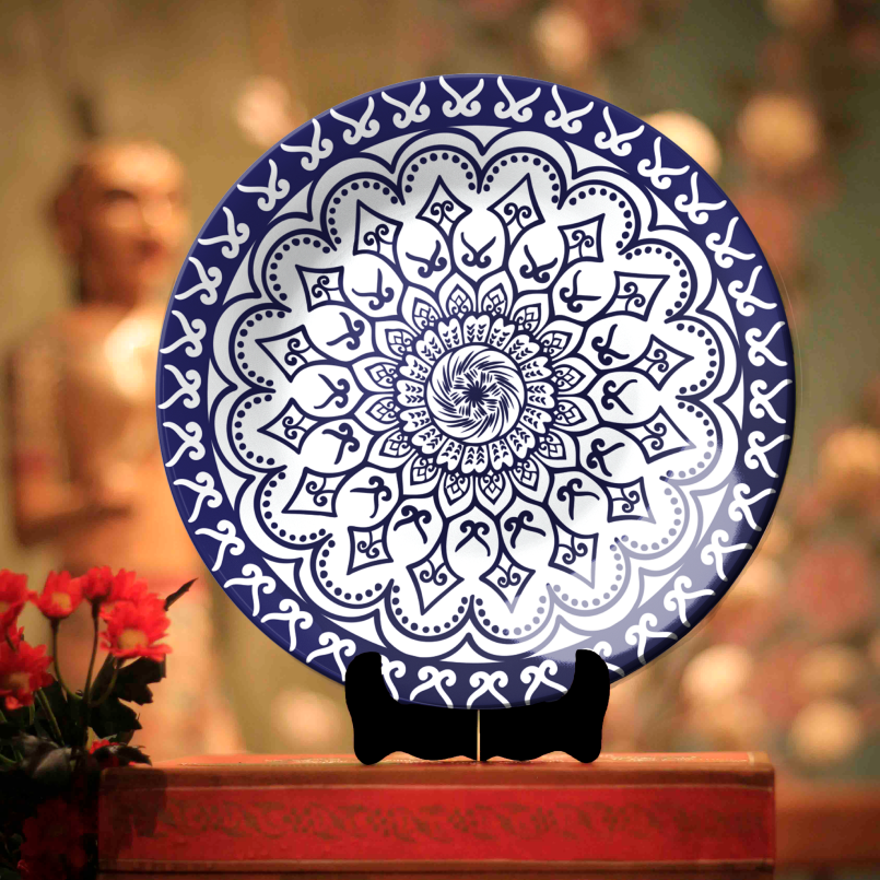 Beautiful Ornamental Design Decorative Plate For Home Décor