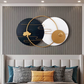 Geometric Classic Round 3D Metal Wall Art