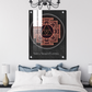 Shiva Shakti Yantra Wood Print Wall Art