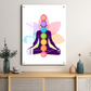 7 Chakra Colorful Wood Print Wall Art