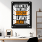 No Matters Inspired Quotes Wood Print Wall Art