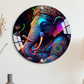 Ganesha Idol Digital Wood Print Wall Art