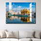 Golden Temple Wood Print Wall Art