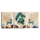 Nature Mural Wood Print Wall Art Set of 3