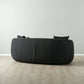 Black Boucle 2 Seater Sofa