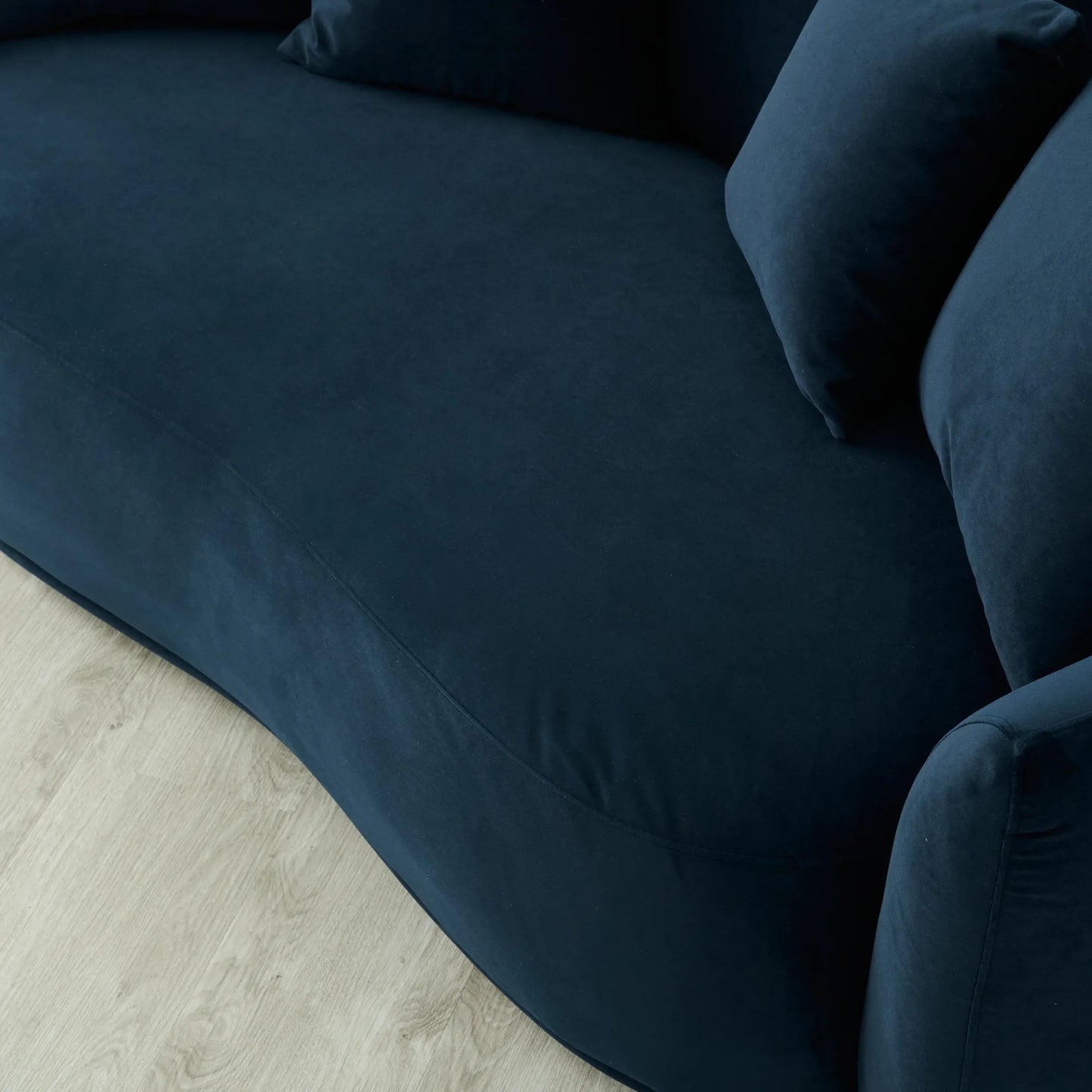 Midnight Navy Velvet 2 Seater Sofa