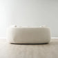 Cream Boucle 2-Seater Sofa