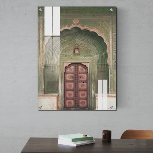 Jaipur City Palace Door Wood Print Wall Art