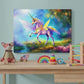 Unicorn Wood Print Wall Art