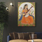 Maa Saraswati Ji Modern Wood Print Wall Art