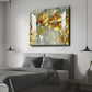 Flowers 3D Gold Art Luxury Wall Painting